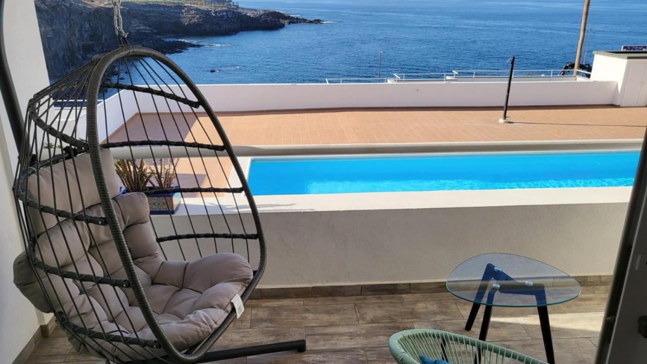 En Primera línea de mar y piscina - Apartamento AZUR - El Ancla - Callao Salvaje - COSTA ADEJE Exterior foto